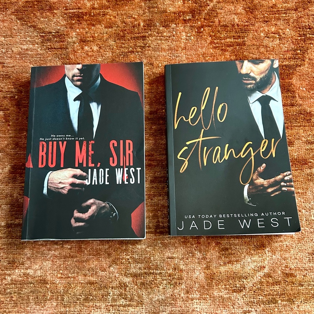 Jade West Book Set - Buy Me, Sir & Hello Stranger